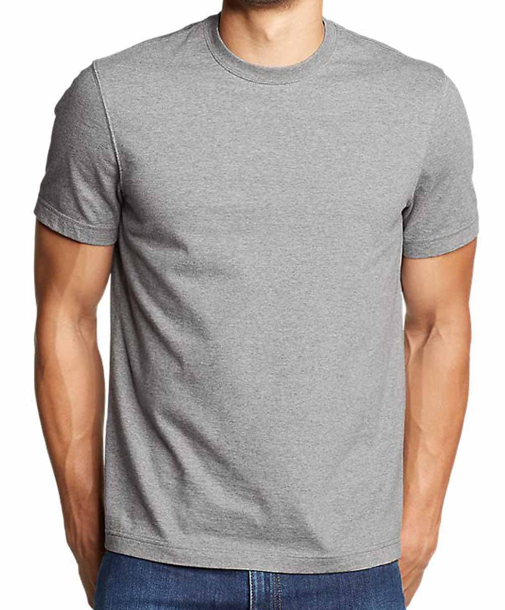 Eddie Bauer Light Grey Classic SS tee size M