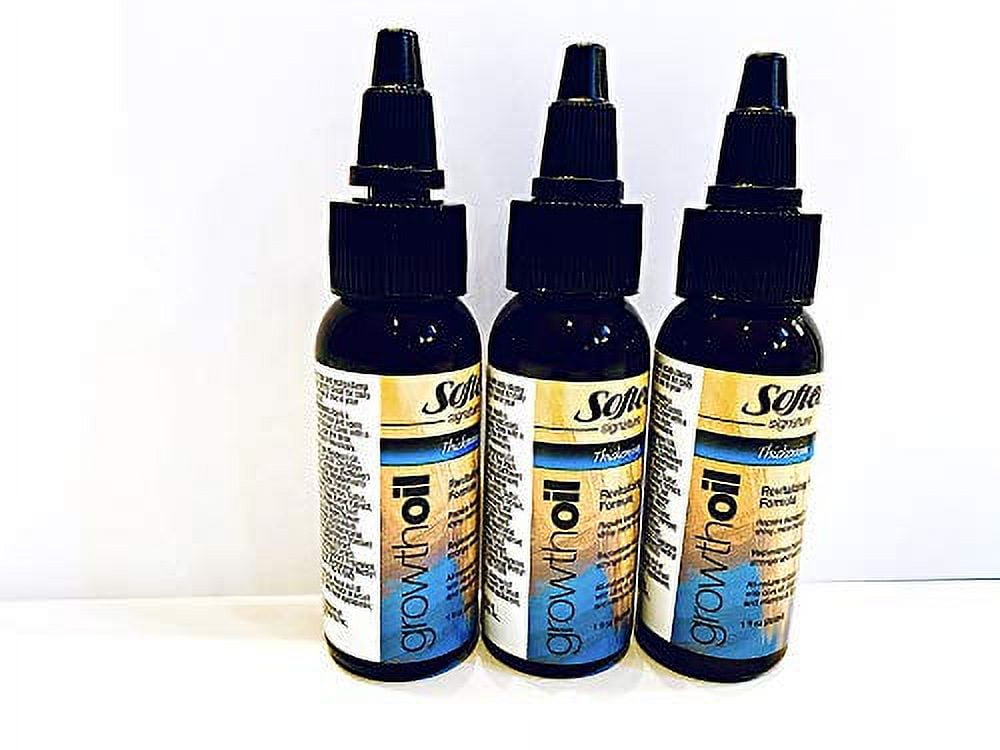 Softee Signature Thickening Growth Oil 1 oz (3 Pack)