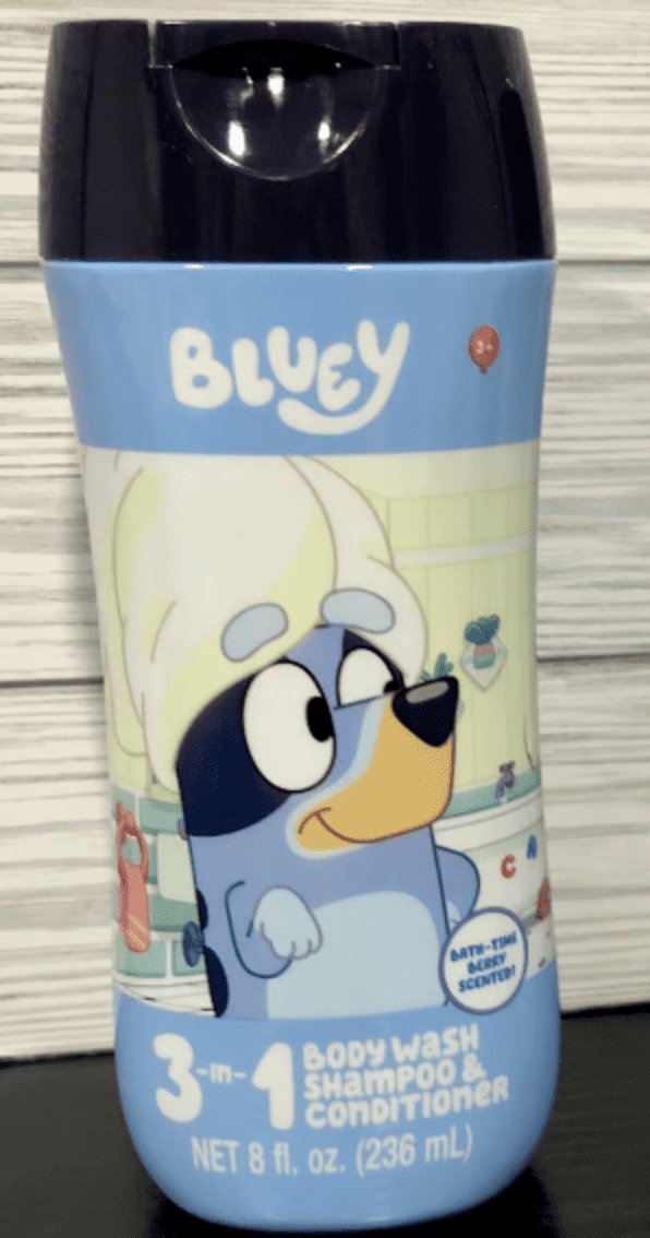 Bluey 3-in-1 Body Wash Shampoo & Conditioner 8oz