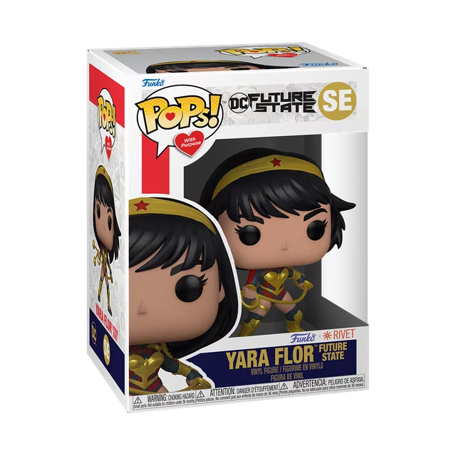 Funko Pop! Heroes: Pops! With Purpose Youthtrust- Yara Flor Vinyl Figure