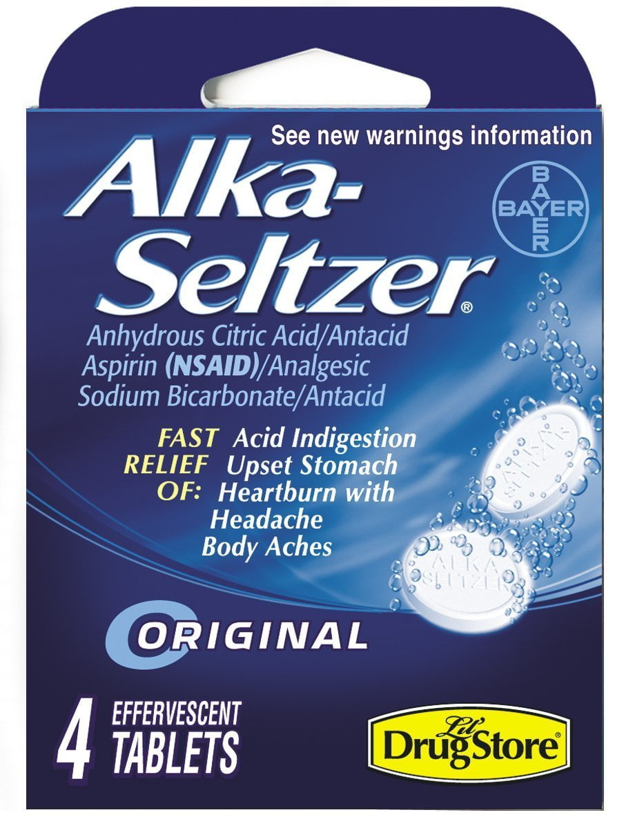 Alka-Seltzer Antacid 4 ct 4 pk