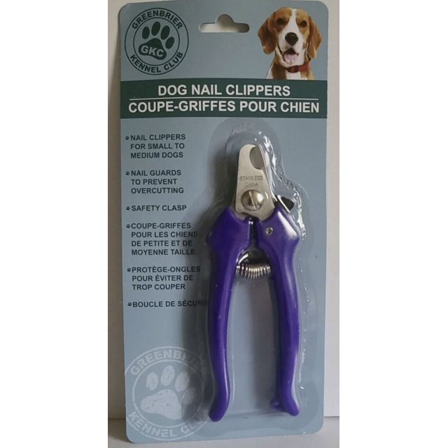 GKC Dog Nail Clippers Professional Heavy Duty Safety Clasp Pet Nail Clippers