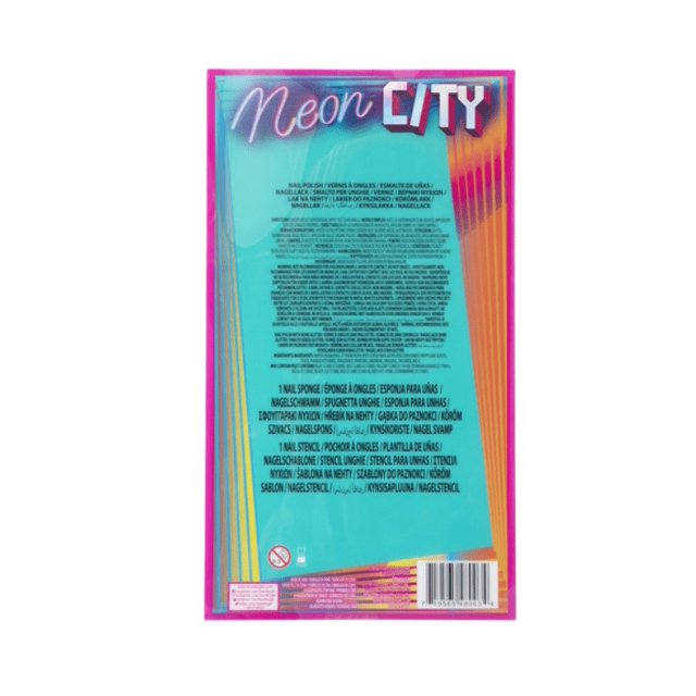 Neon City Tie Dye & Marble Nail Kit 8-Piece