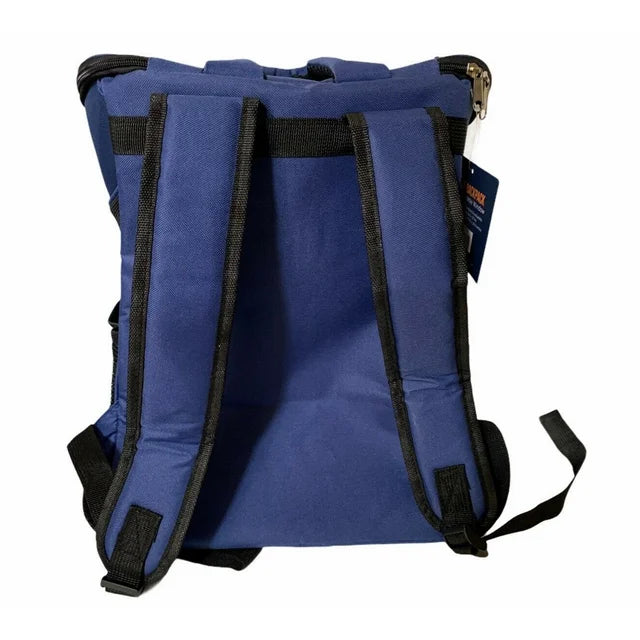 Cat Carrier Backpack Capsule Bubble Window Travel Breathable Small Pet Navy Blue