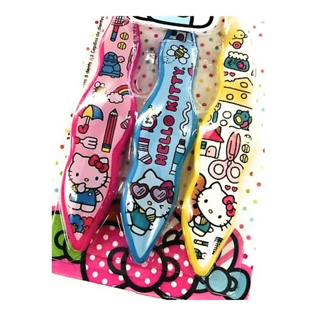 Hello Kitty 3pk Toothbrush