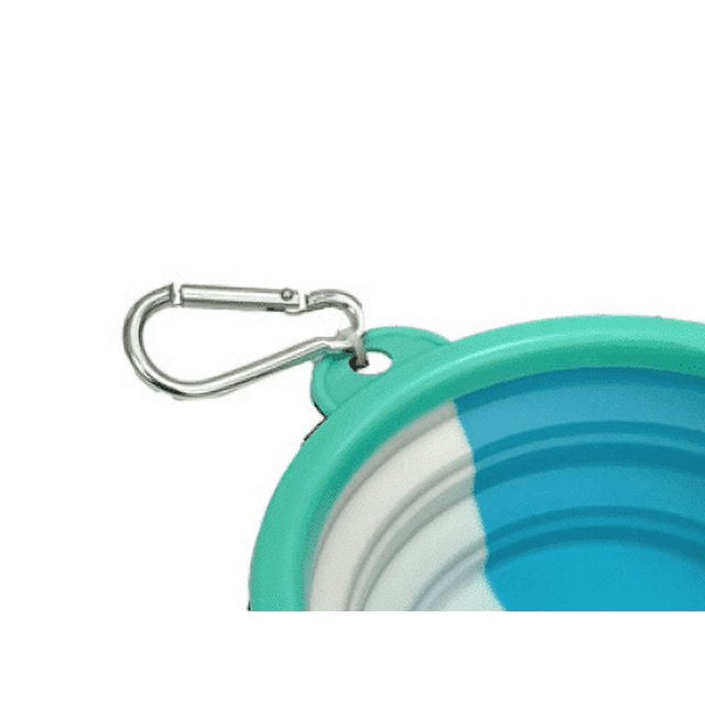 Pawsitively Fun Collapsible Dog Travel Bowl