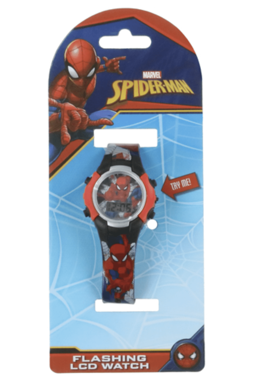 Spider-Man? Flashing LCD Watch