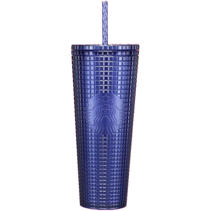 Starbucks Cobalt Blue Grid Cold Cup Venti (24 oz)