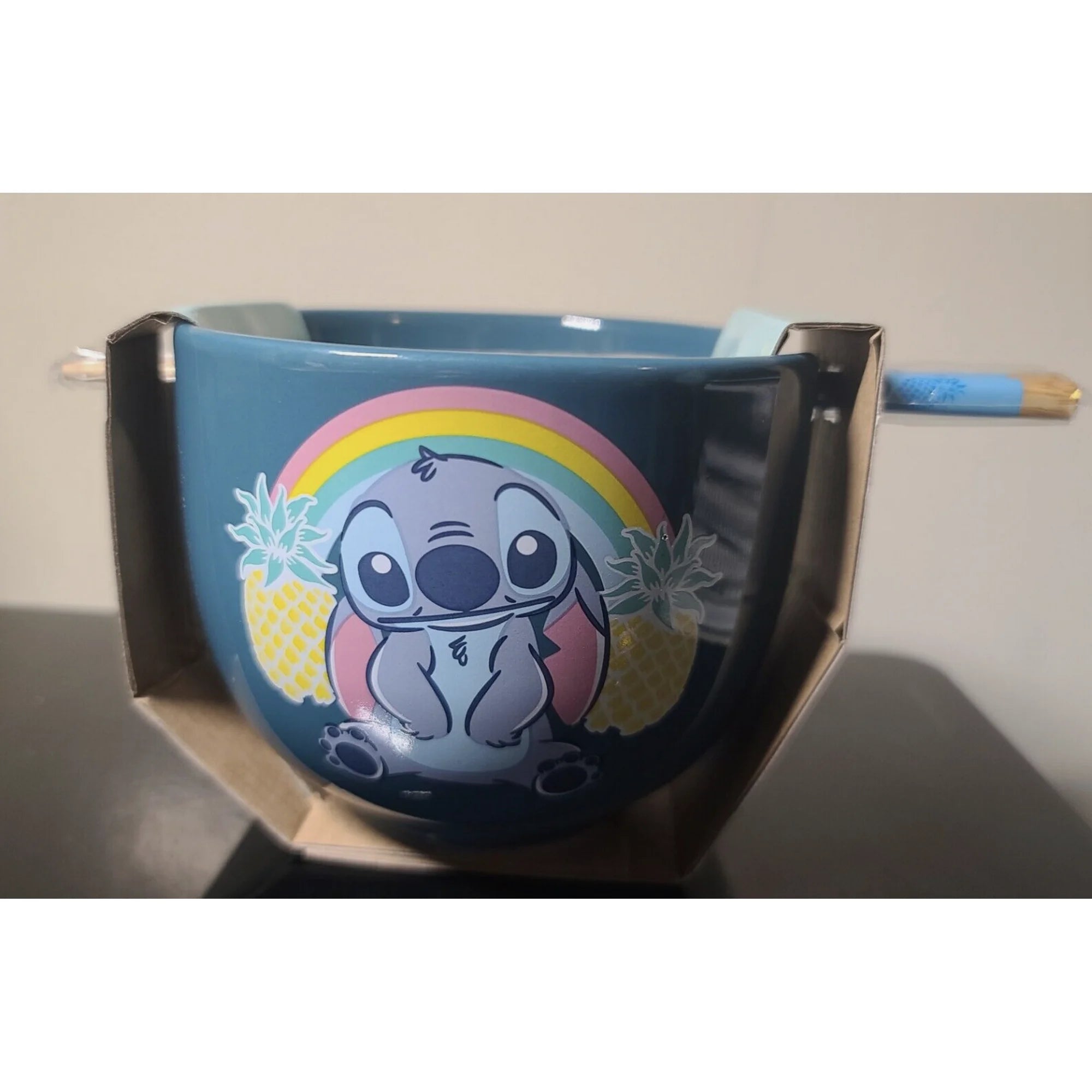 Disney Lilo & Stitch 20-Ounce Ramen Bowl and Chopstick Set