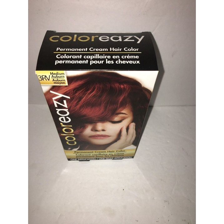 Color Eazy Permanent Cream Hair Color - Medium Auburn