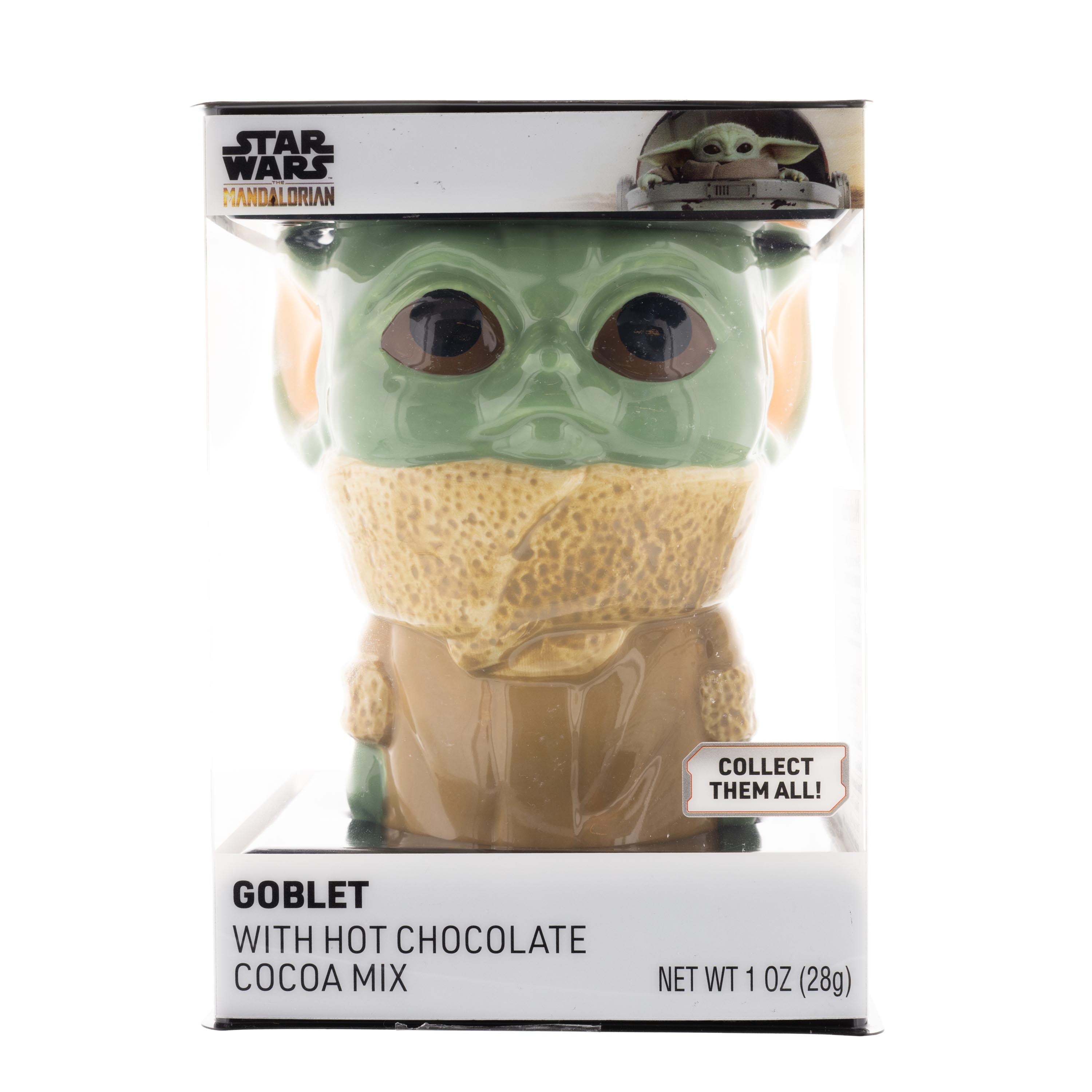 Galerie The Mandalorian Grogu Goblet with Cocoa Mix, 1 oz