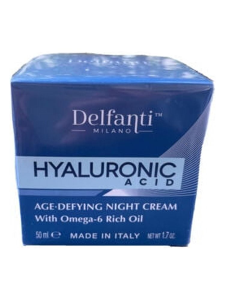 Delfanti ~ Hyaluronic Acid ~ Age-Defying Night Cream 1.7 oz