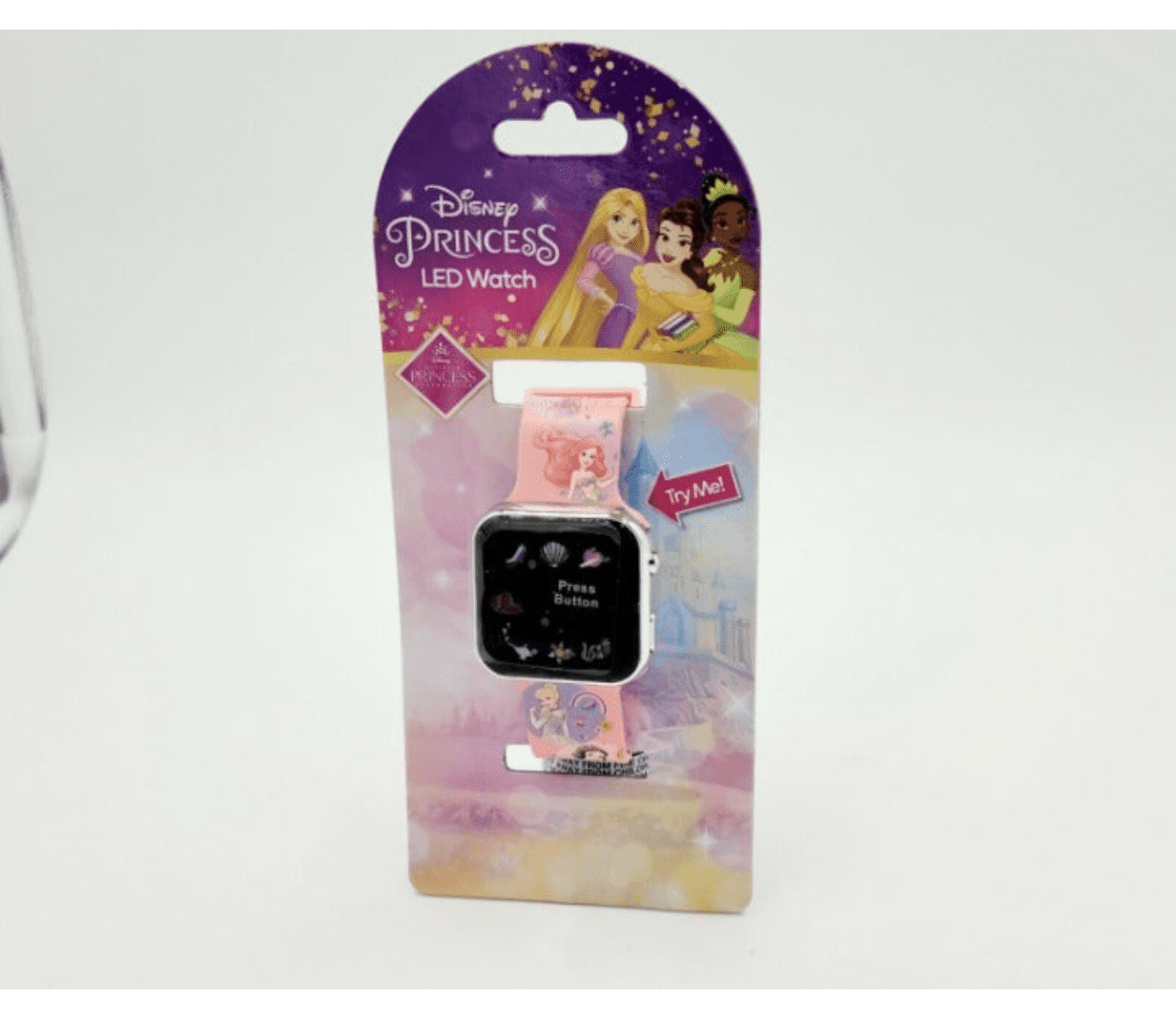 Disney Princess Kids LED Wrist Watch Kids Girls New 2021