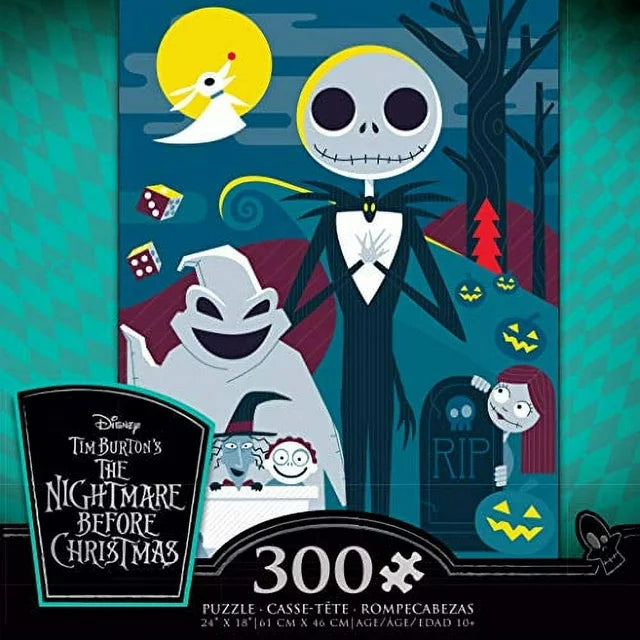 Ceaco Disney - Tim Burton's The Nightmare Before Christmas Jigsaw Puzzle, 300 Pieces