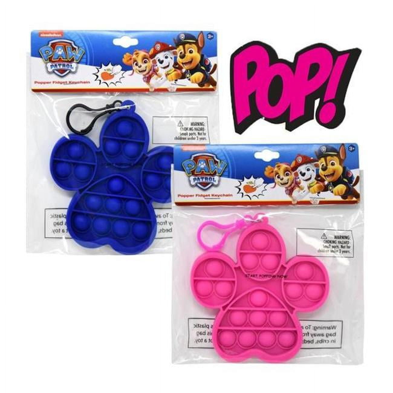 Paw Patrol Fidget Pop Toy Keychain 2-Pack