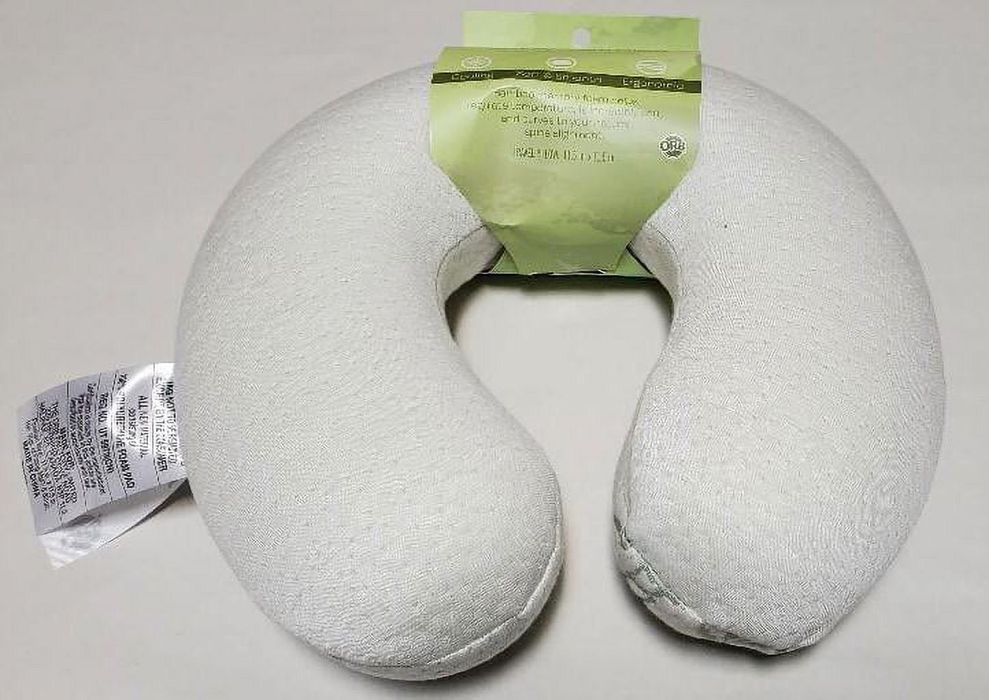 luxury Bamboo Memory Foam neck travel pillow