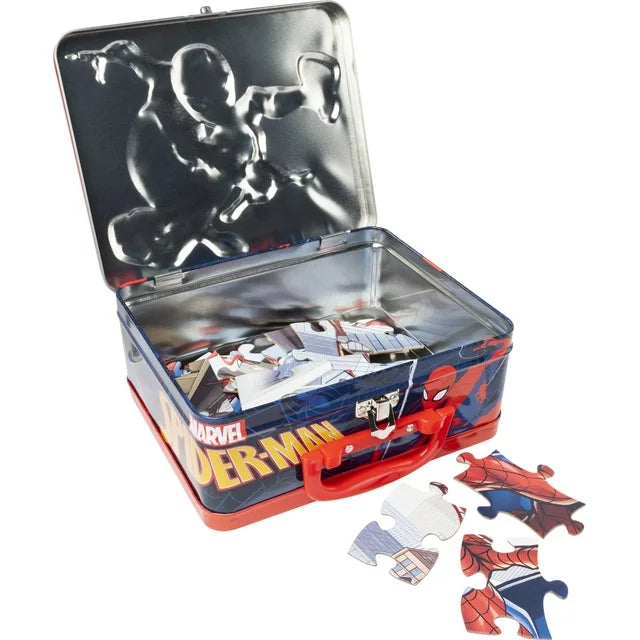 Spider-Man 48-Piece Puzzle in Tin With Handle