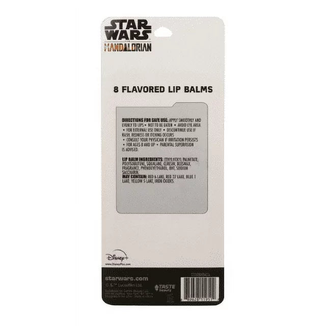 Taste Beauty Star Wars the Mandalorian 8 Pack Lip Balm