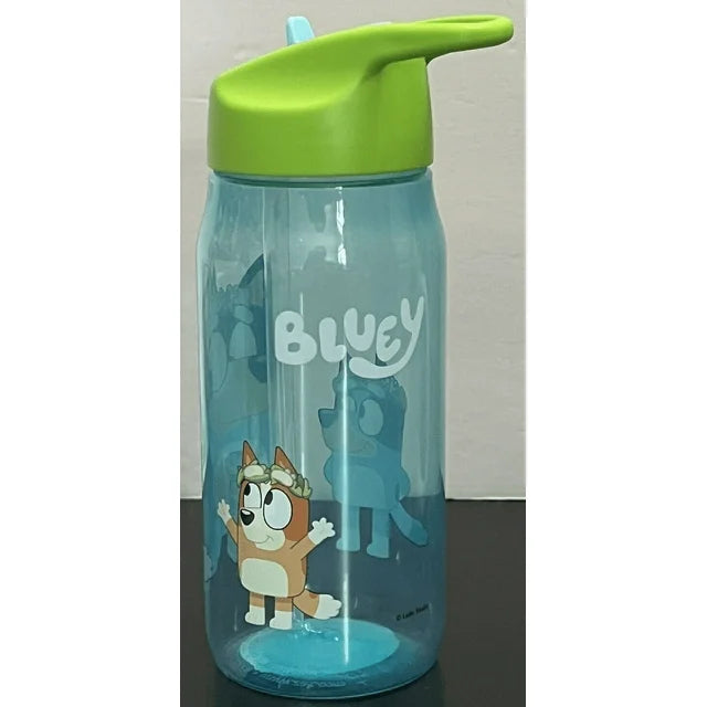 Bluey Sip Water Bottle w/Carry Loop Sip Bottles 16 oz Sippy Cup zak Designs