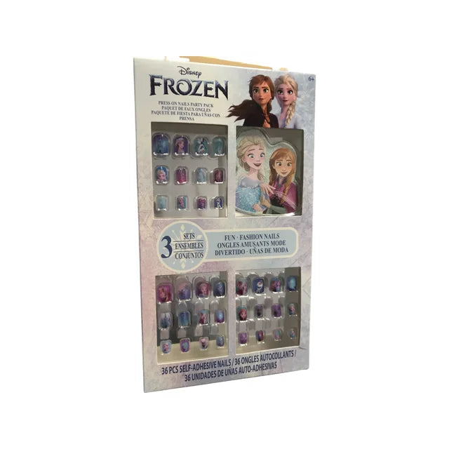 Disney Frozen Press On Nails Party Pack 3 Set Ensembles