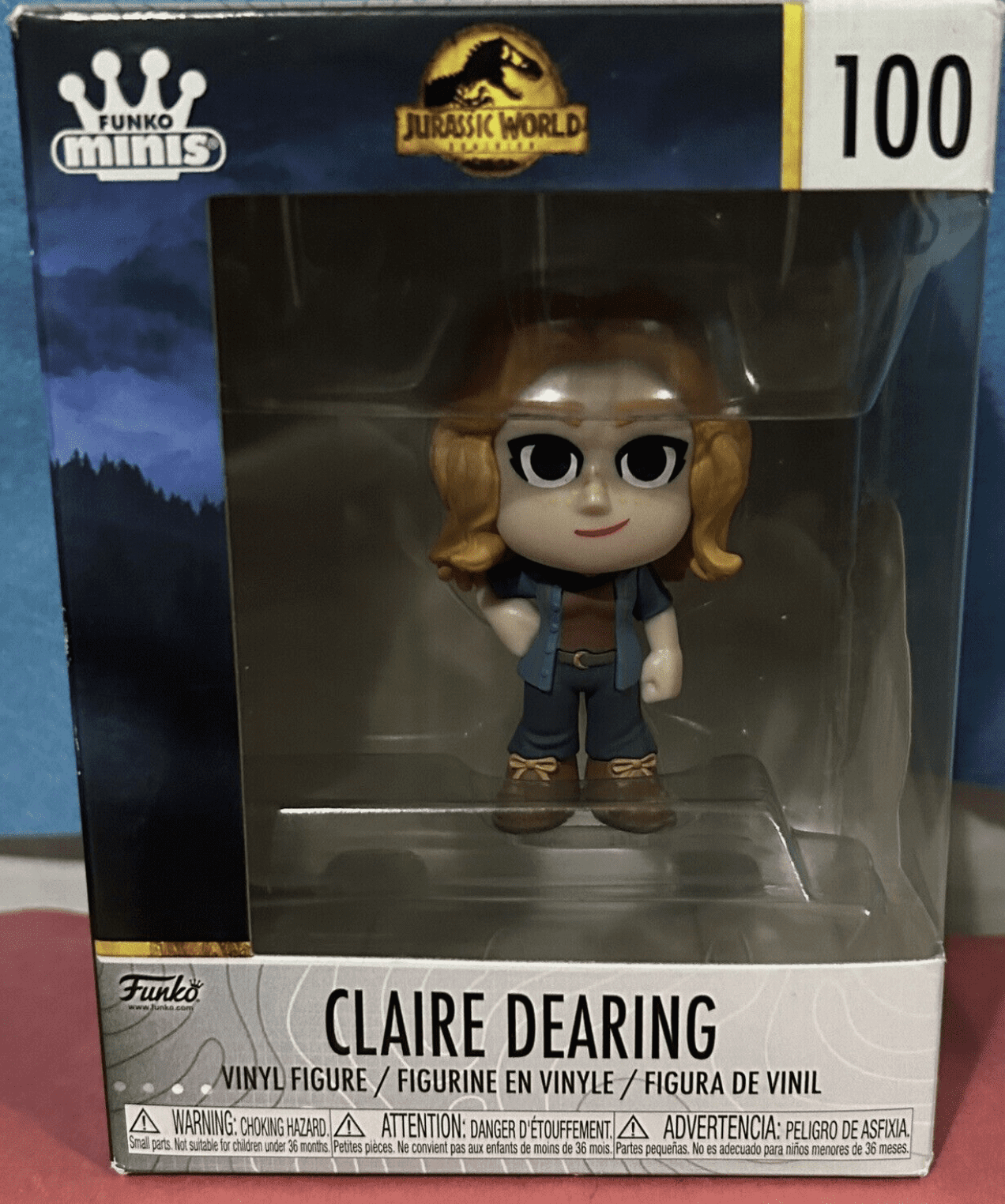 Funko Minis #100 Claire Dearing Jurassic World Vinyl Figure