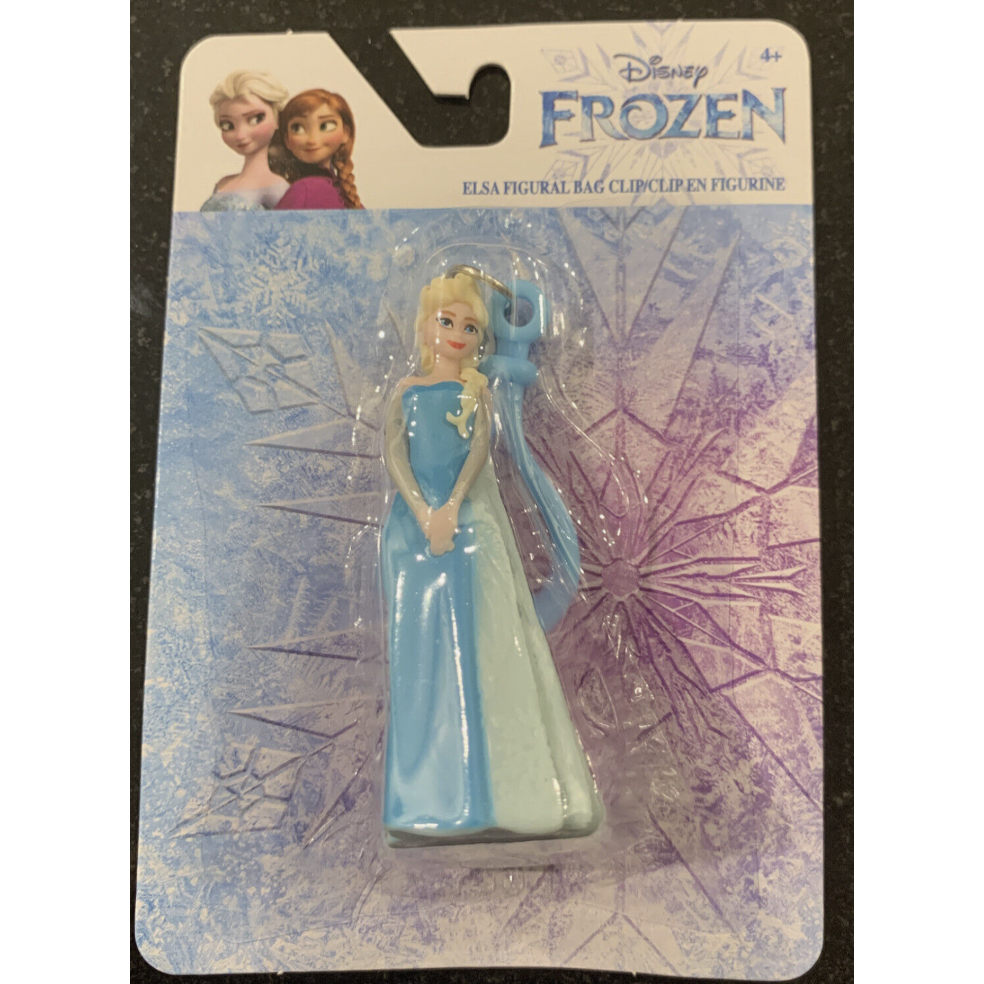 c\Disney Frozen Elsa Figural Bag Clip Figurine