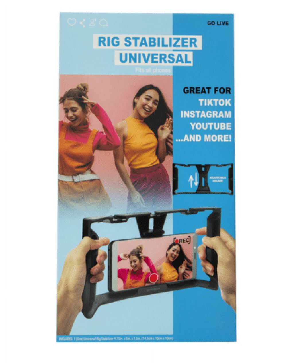 Go Live Rig Stabilizer Universal Fits all Phone