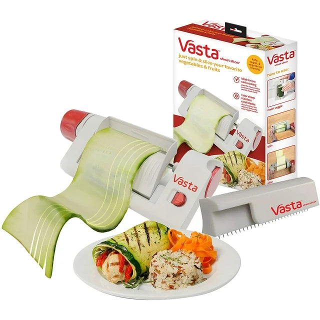 Vasta Vegetable and Fruit Sheet Slicer, As Seen on TV