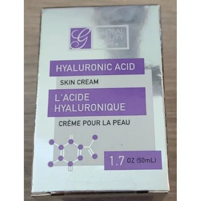 Global Beauty Care Hyaluronic Acid Skin Cream 1.7 oz (3pack)