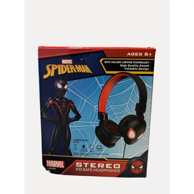 Marvel Spider-man Stereo Squishy Kid Safe Headphones