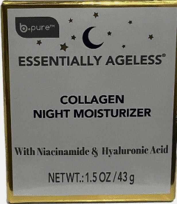 b.pure Essentially Ageless Collagen Night Moisturizer 1.5 oz. Store To Choose