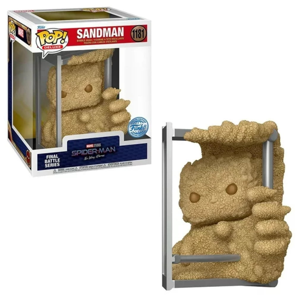 Funko POP! Deluxe Spider-Man: No Way Home - Sandman Exclusive Figure