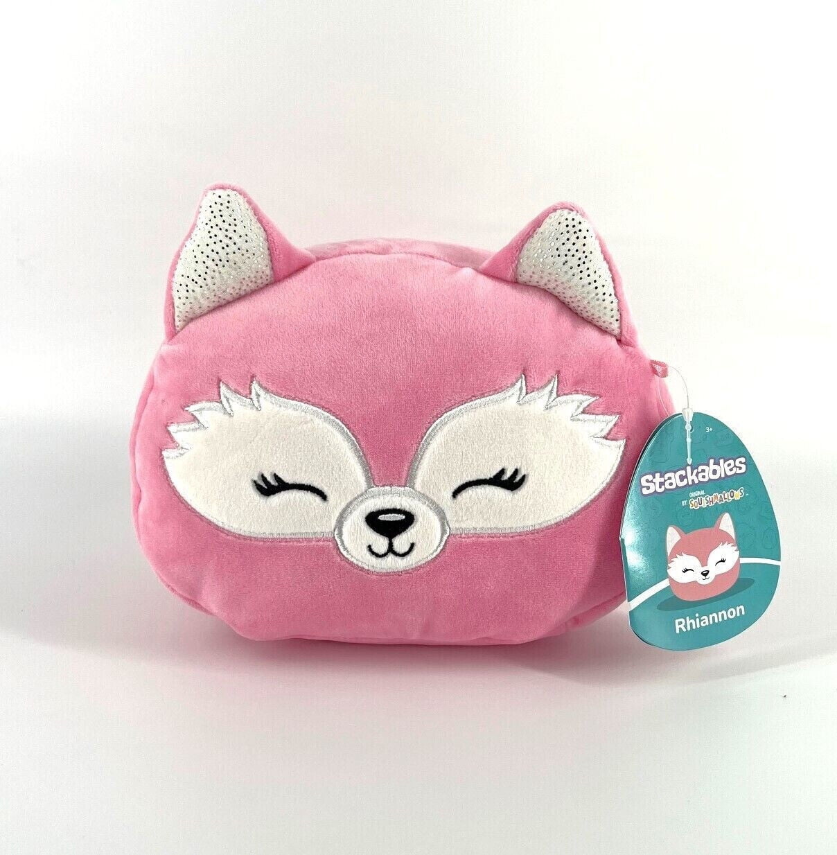 Squishmallows Stackables Rhiannon The Pink Fox 8"