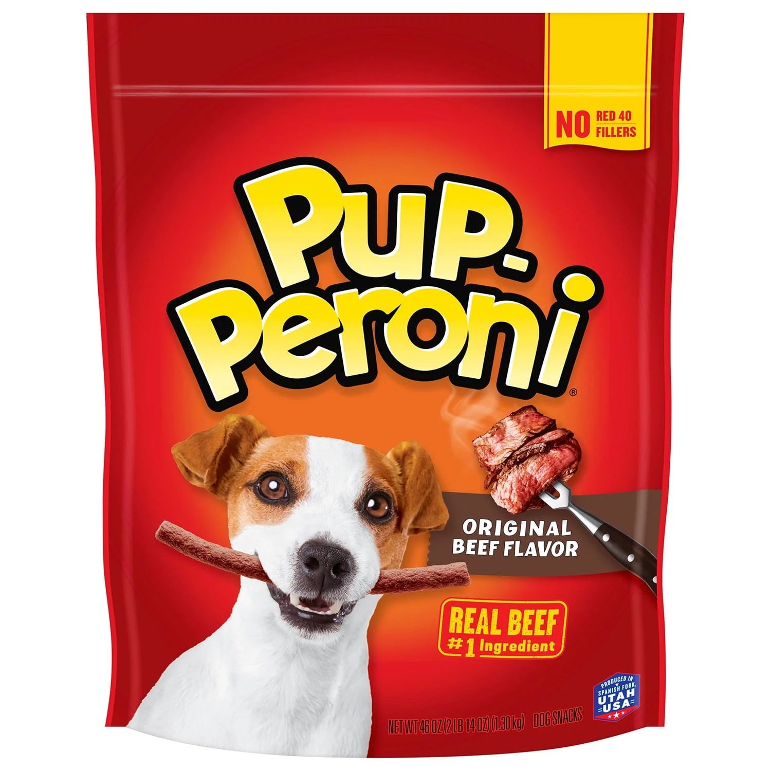 Pup-Peroni Dog Snacks, Original Beef Flavor (46 Ounce)