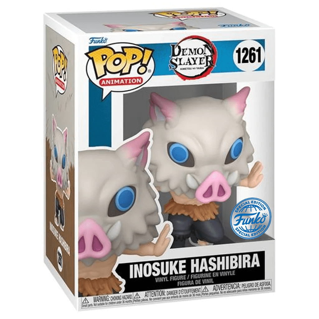 Demon Slayer Inosuke Hashibira (7th Form) Exclusive Funko Pop! #1261