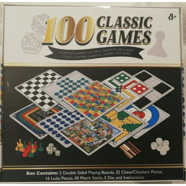 Games Hub  Board Game 100 Classic Games. Chess, Checkers, Snakes, ladders and more...