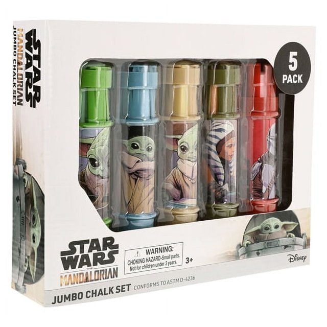 Disney Star Wars The Mandalorian Jumbo Chalk set