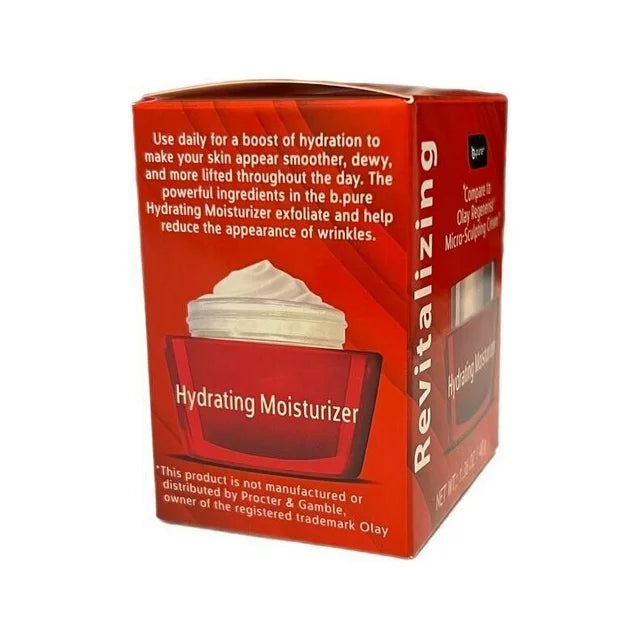 B.Pure Revitalizing Hydrating Moisturizer Micro-Sculpting Cream 1.36 oz