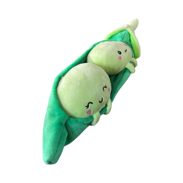 Cute & Cuddly Two Peas In A Pod Happy Faces Plush