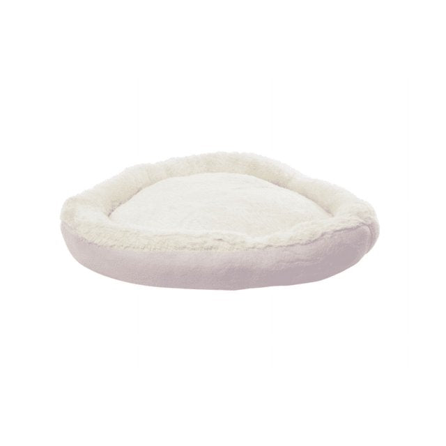 Pet Bed Soft & Comfy Coddlers White /Pink