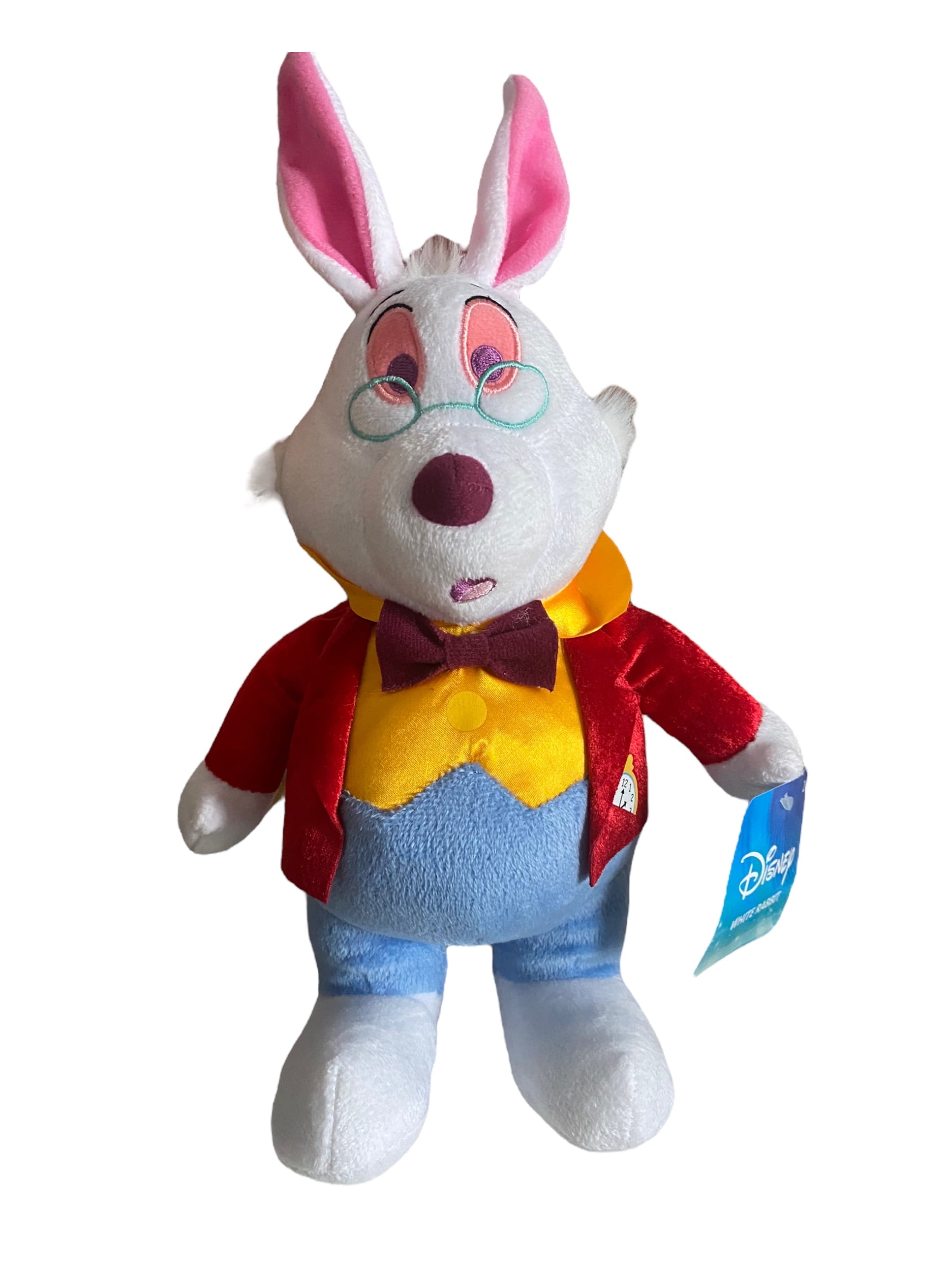 Disney Alice in Wonderland White Rabbit Plush