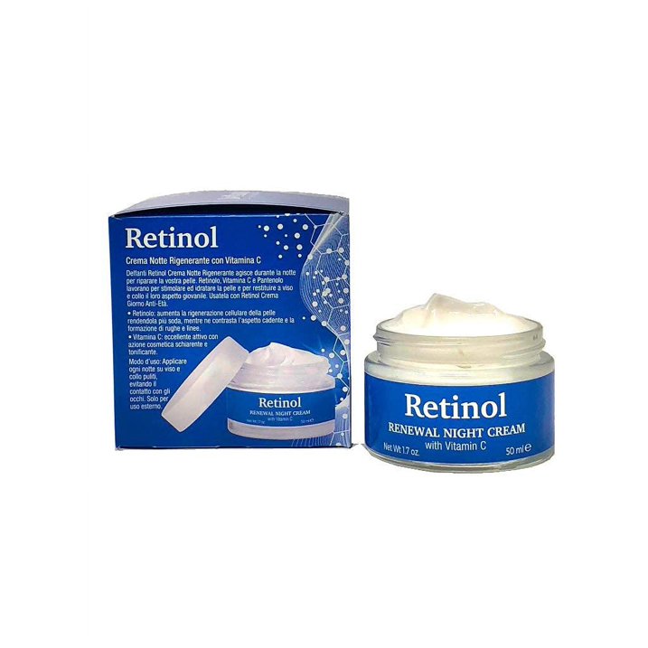 Delfanti RETINOL Renewal Night Cream with Vitamin C  1.7 fl oz