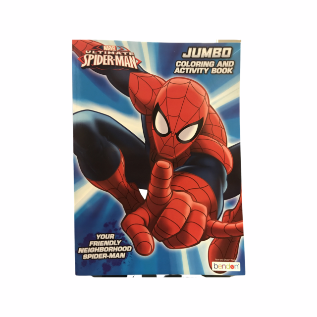 Spiderman Toy and craft Bundle, Jumbo Coloring Book, Spider man Wireless Headphone, Spider man Remote Control RC Motorbike