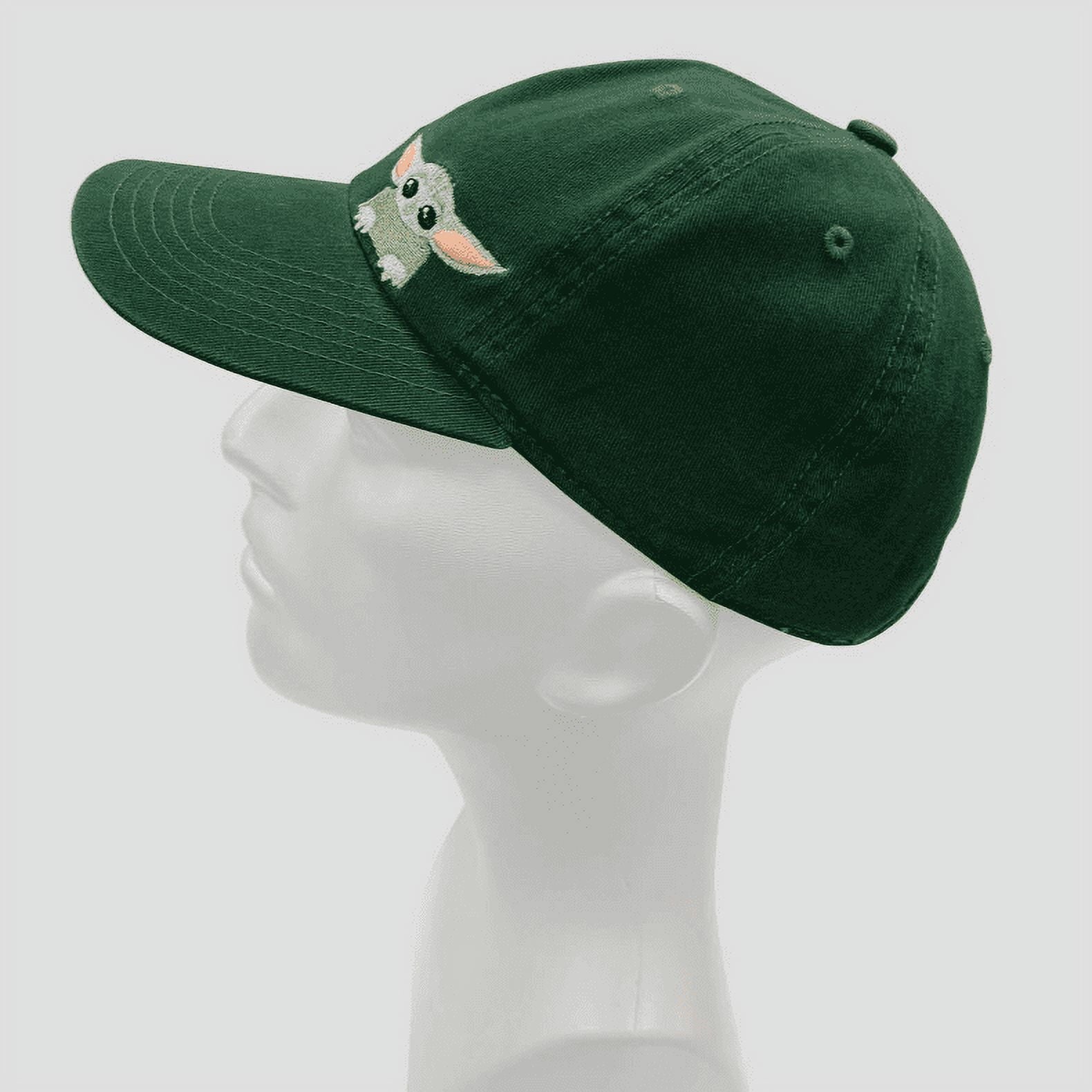 Star Wars the Mandalorian Yoda Dad Hat - Green