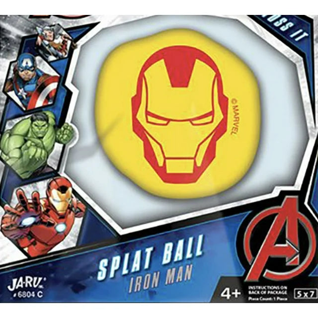 JA-RU Marvel Iron Man Splat Ball - 1 Count