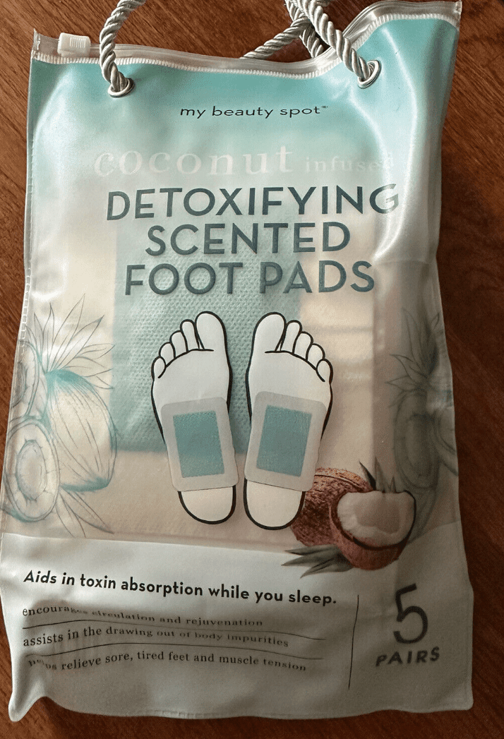 My Beauty Spot Detoxifying Coconut Scented Foot Pads