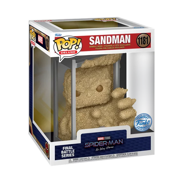 Funko POP! Deluxe Spider-Man: No Way Home - Sandman Exclusive Figure