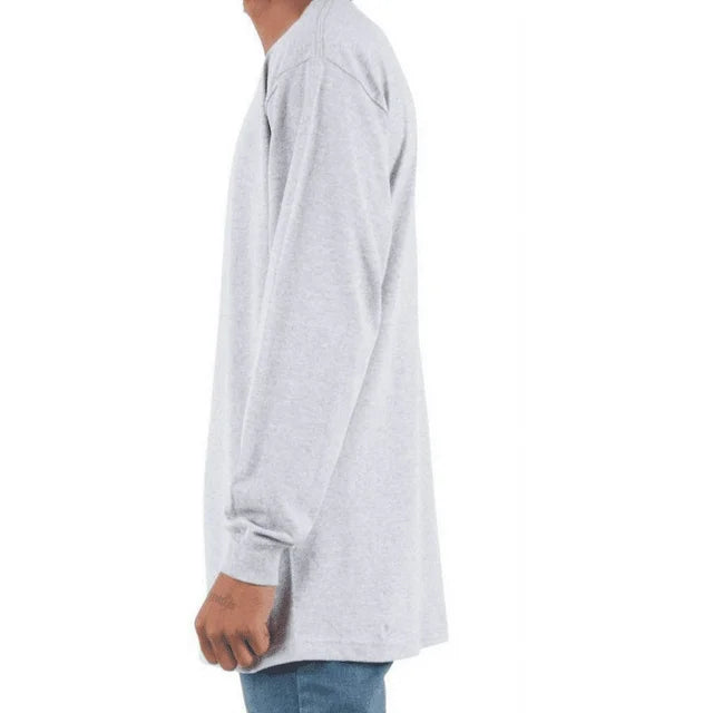 Shaka Wear Long Sleeve Shirt Grey Size M( 2 Pack)