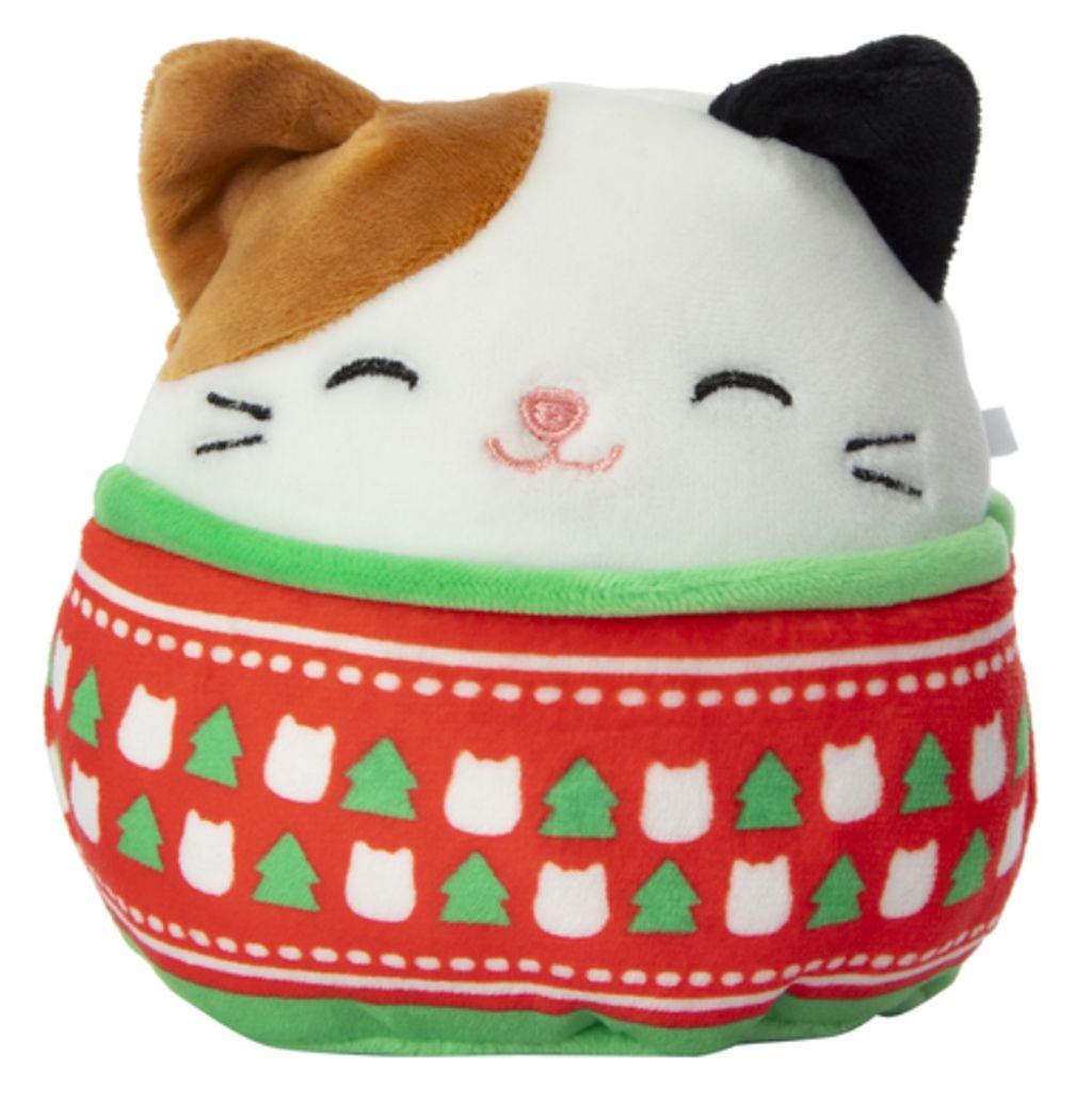 Squishmallows 4.5" Cam the Cat in Sweater