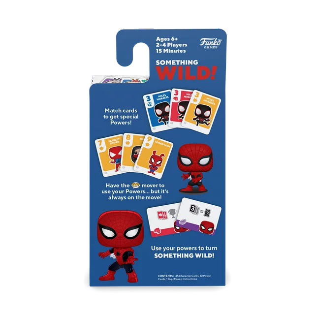 Funko Games: Something Wild! Marvel Card Game Spider-Man